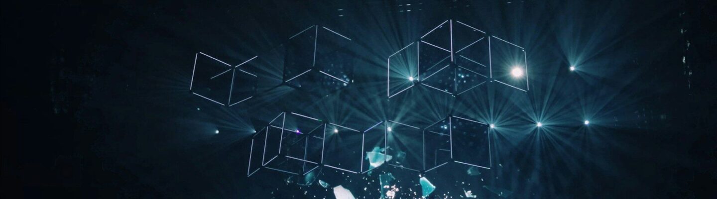 geometric shape digital wallpaper
