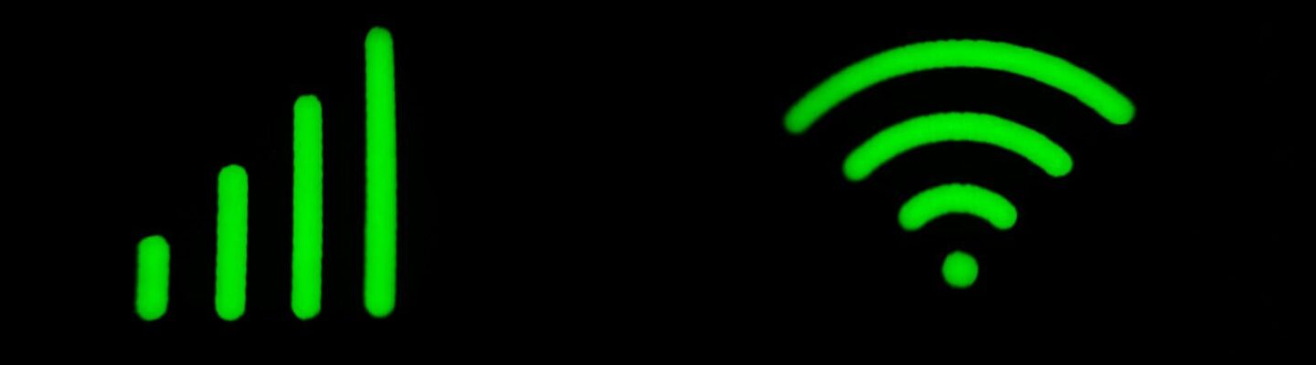 green and black digital device