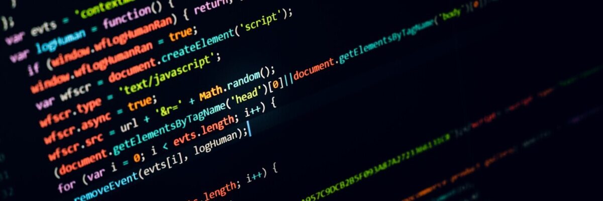 monitor showing C++