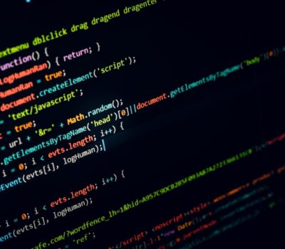 monitor showing C++